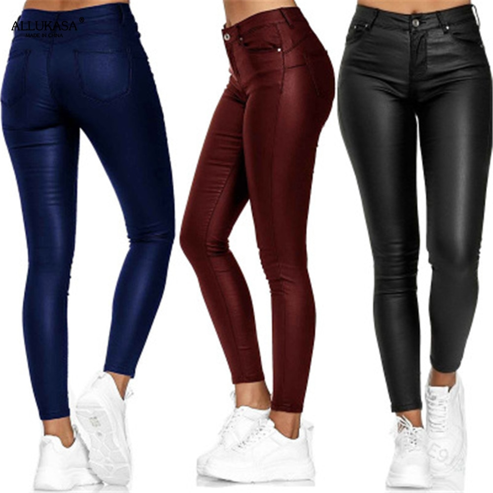 ChicFlex™ - Leder-Stretch-Hose (50% RABATT)