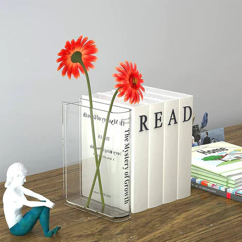 Bookcraft™ - Buchform Acryl Vase (50% RABATT)