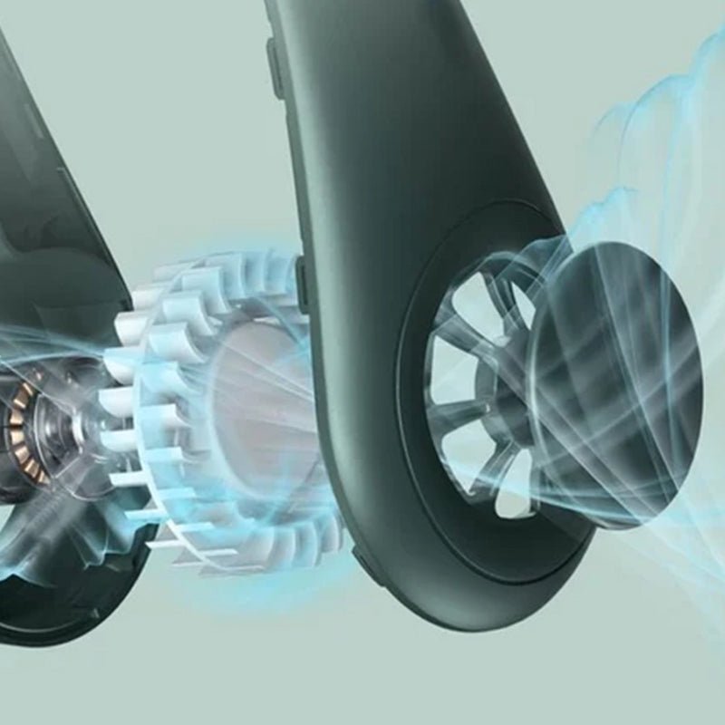 Tragbarer NeckFan™ Tragbarer Mini-Nackenventilator