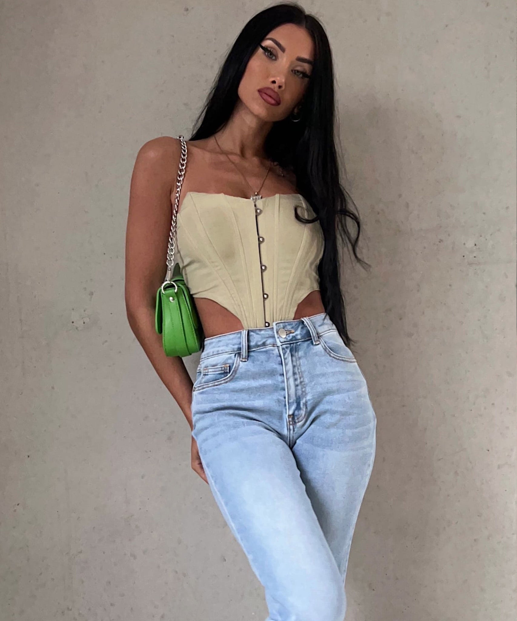 Jeans Hose Gabriela Blau