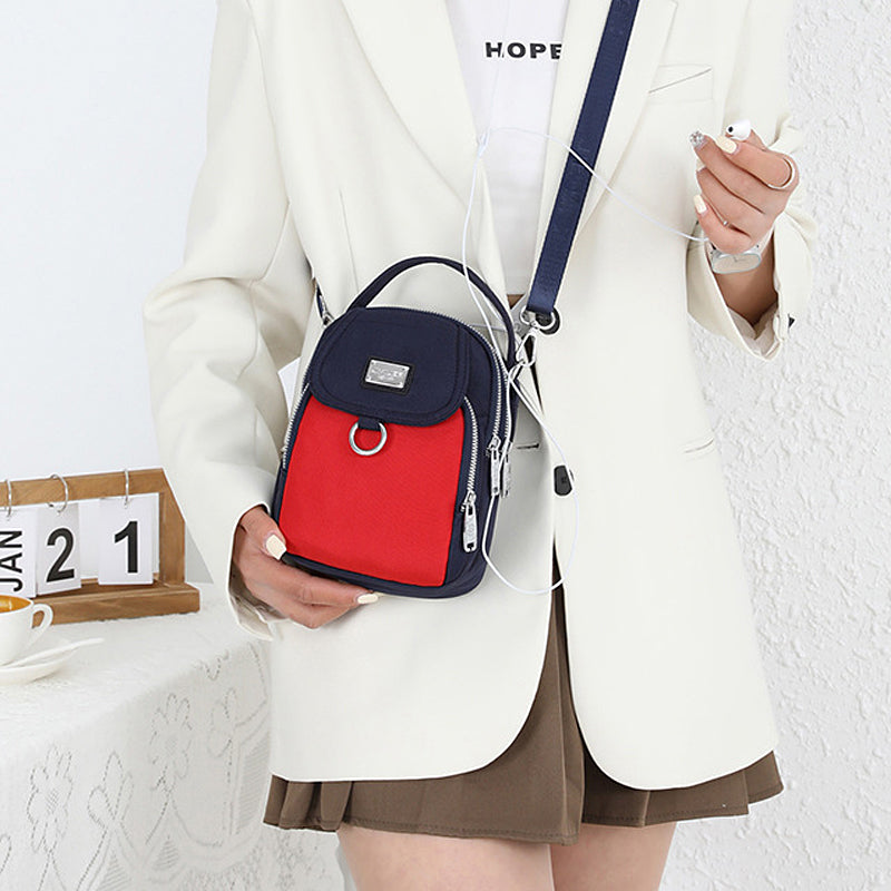 ZipSafe™ - Wasserdichte Nylon-Messenger-Tasche (50% RABATT)