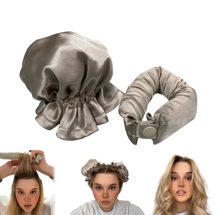 WaveBreeze™ - Hitzefreies Satin-Haarwickler Set (50% RABATT)