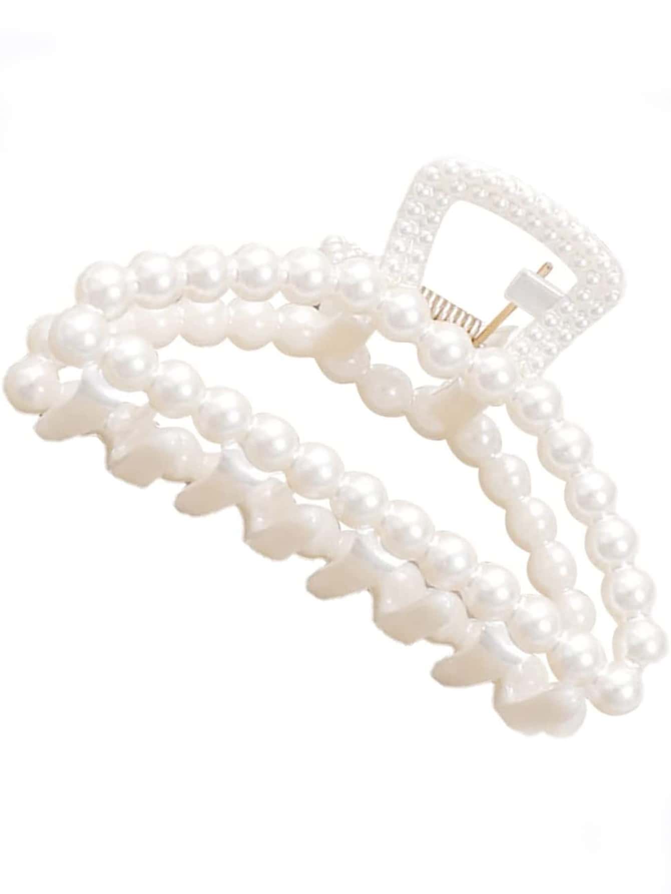 Haarklammer mit Kunstperle Dekor