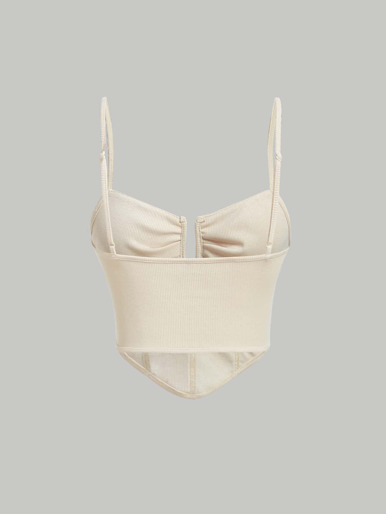 Cami Top mit Zipfelsaum