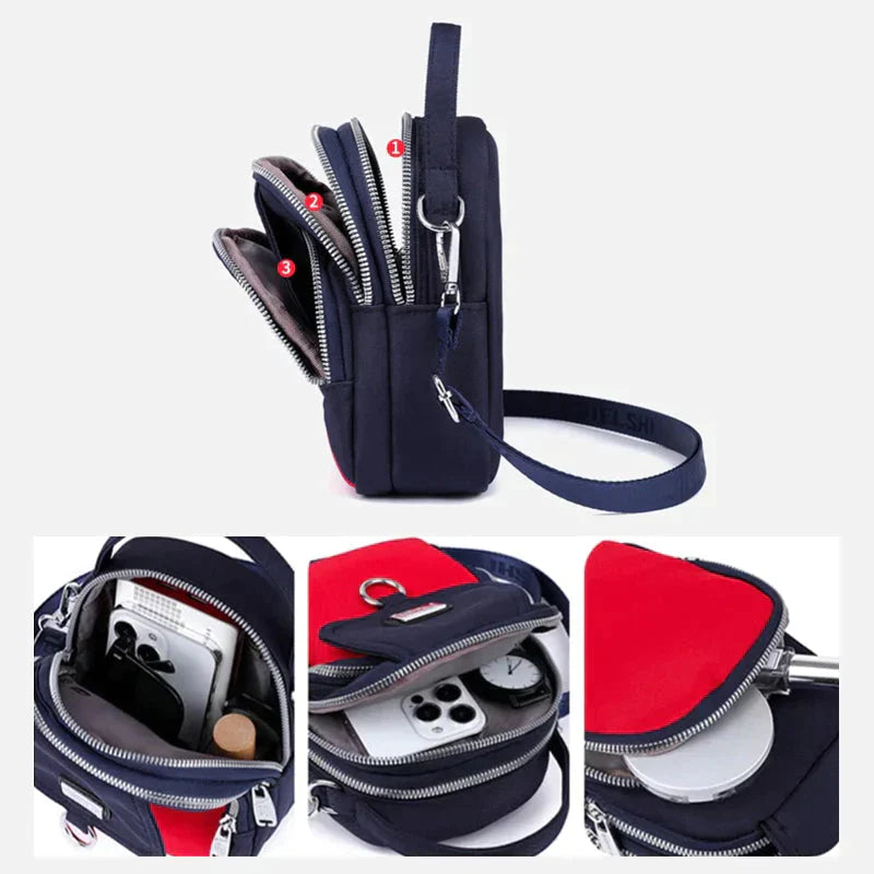 ZipSafe™ - Wasserdichte Nylon-Messenger-Tasche (50% RABATT)