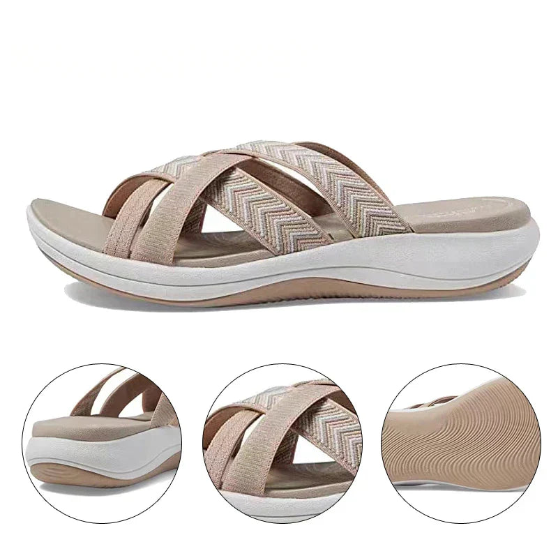 Velora™ – Ergonomische, schmerzlindernde Sandalen für Damen
