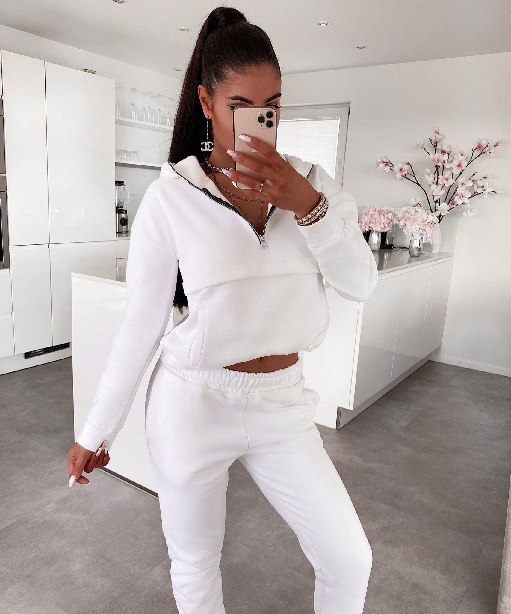 Jogger Set Hanna Weiß Neu