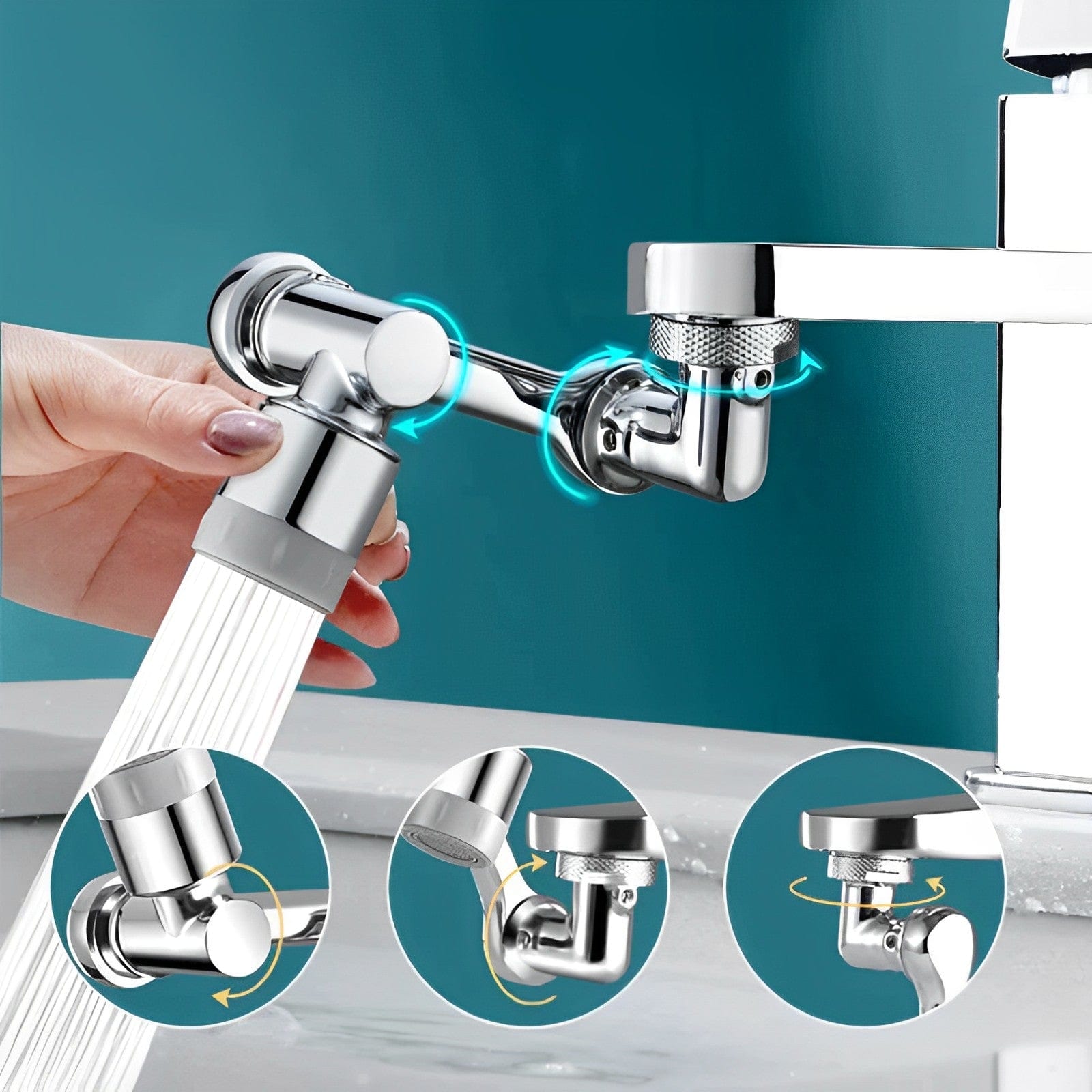 Flexara™ – Intelligenter Faltbarer Wasserhahn mit Filter