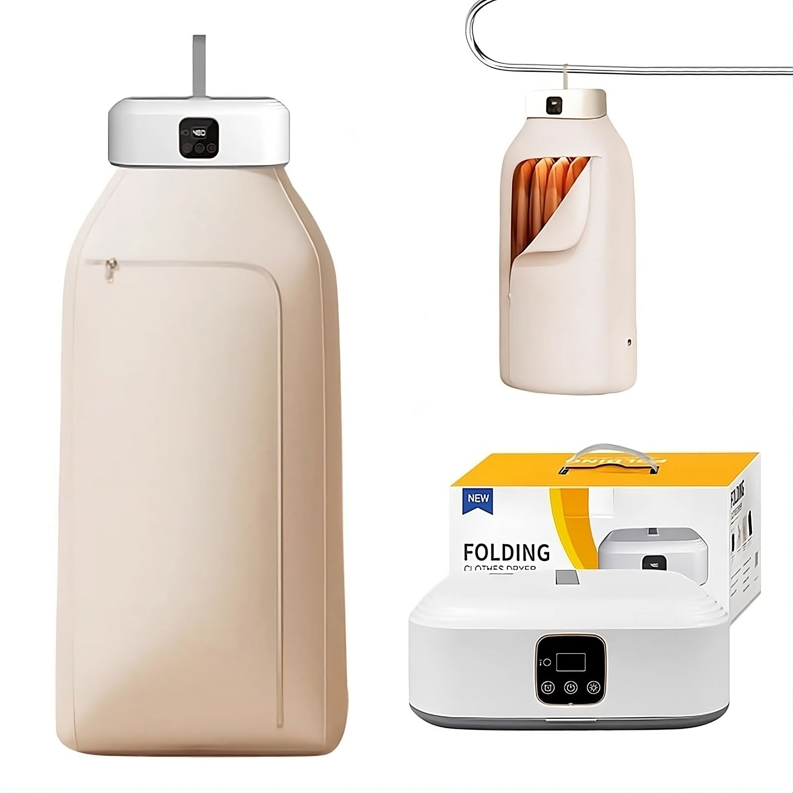 SwiftDry™ – Reisefreundlicher elektrischer Kleidertrockner