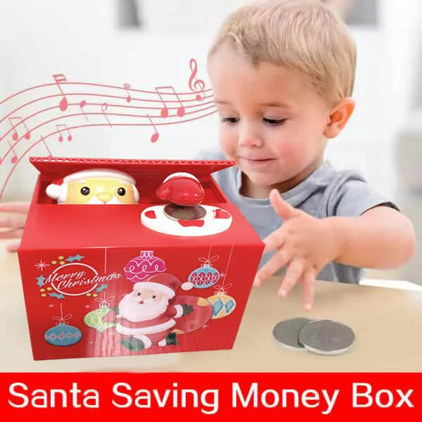 SantaCoinSaver™ - Pop-Up-Münzsparschwein (50% RABATT)