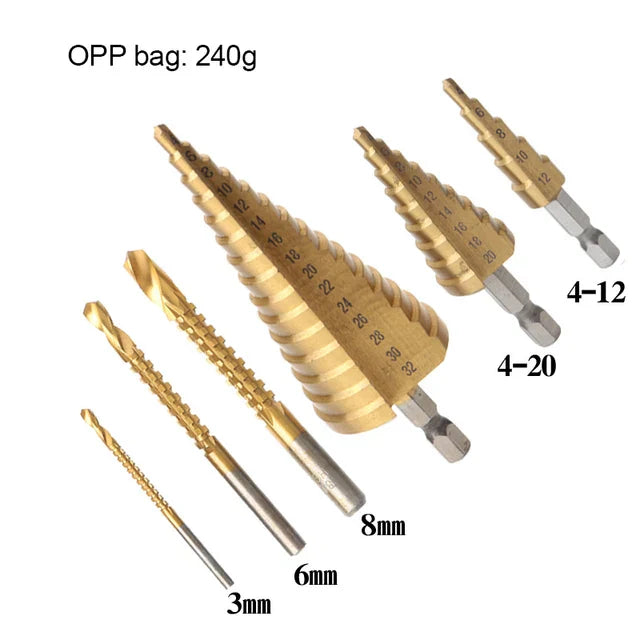 DrillBit™ - Bohrersatz Mit Titanbeschichtung (50% RABATT)