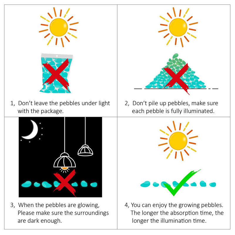 GlowLite™ - Garten-Leuchtsteine (1+1 GRATIS)