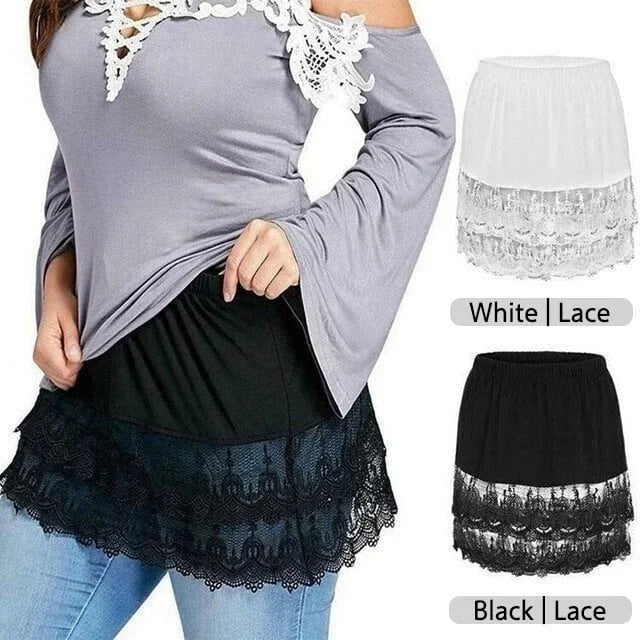 Zephyra™ - Fake Top Lower Sweep Shirt 50% RABATT