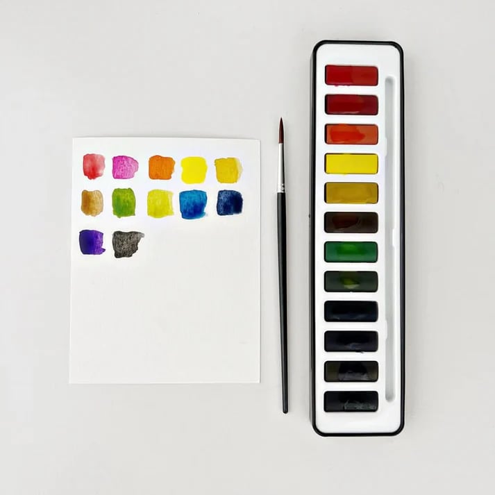 AquaBliss™ | Aquarell-Lernbuch für Anfänger