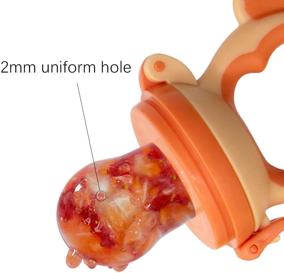 NutriPals™ - BPA-freier Baby-Fruchtfütterer-Schnuller (1+1 GRATIS)