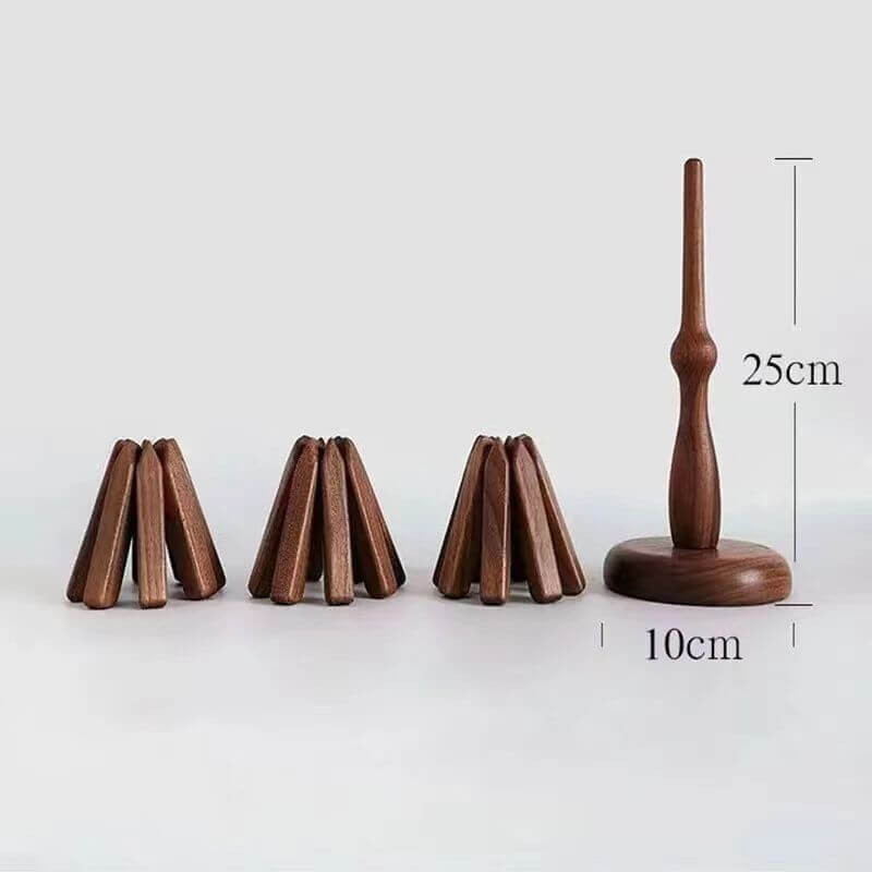 TableTree™ - Künstlerisches Walnussbaum-Tischsets (50% RABATT)