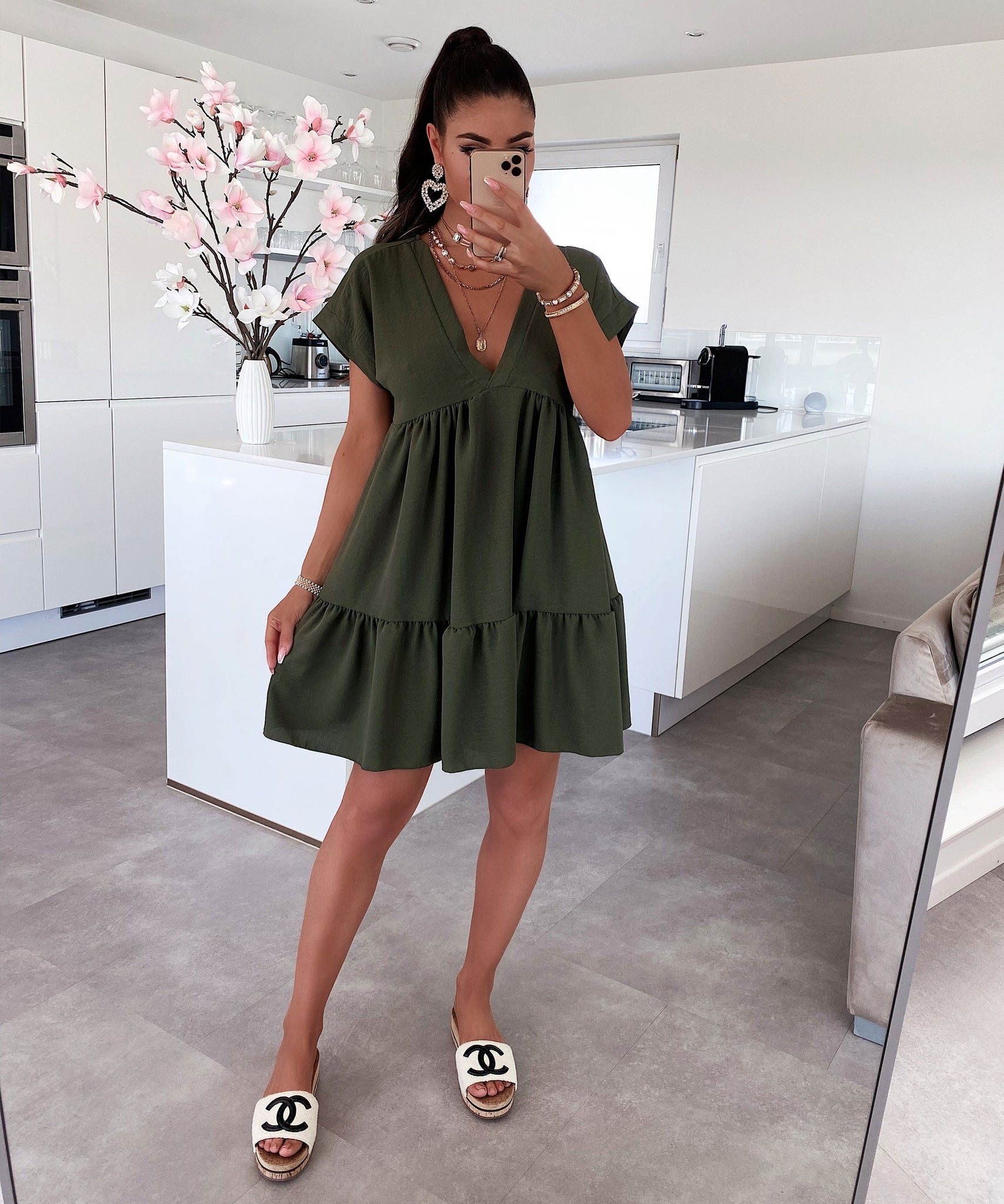 Kleid Lilly Khaki