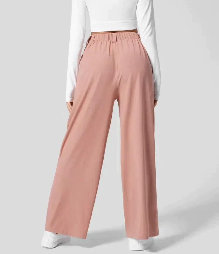 Rikke™ - Klassische Hose Mit Hoher Taille Und Weiten Beinen (50% RABATT)