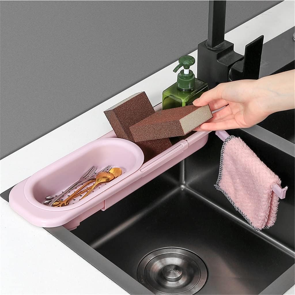 FlexiDrain™ | Versenkbarer Spülenständer zur einfachen Entwässerung und Aufbewahrung von Geschirrtüchern