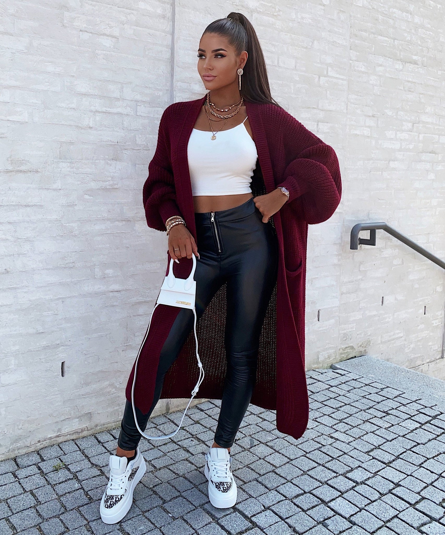 Kunstlederleggins Zoe