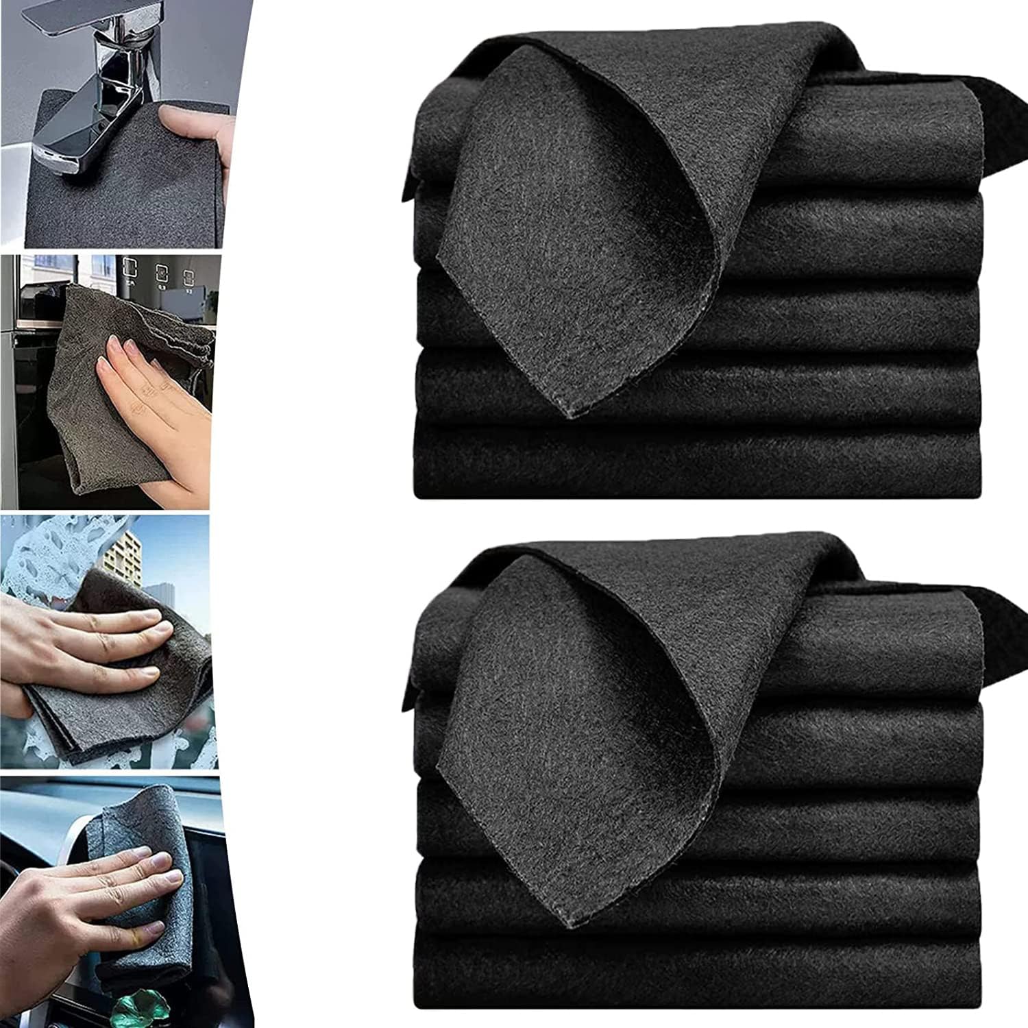 GiantWipes™ Sauber ohne Streifen und Fusseln! (5+5 Gratis)