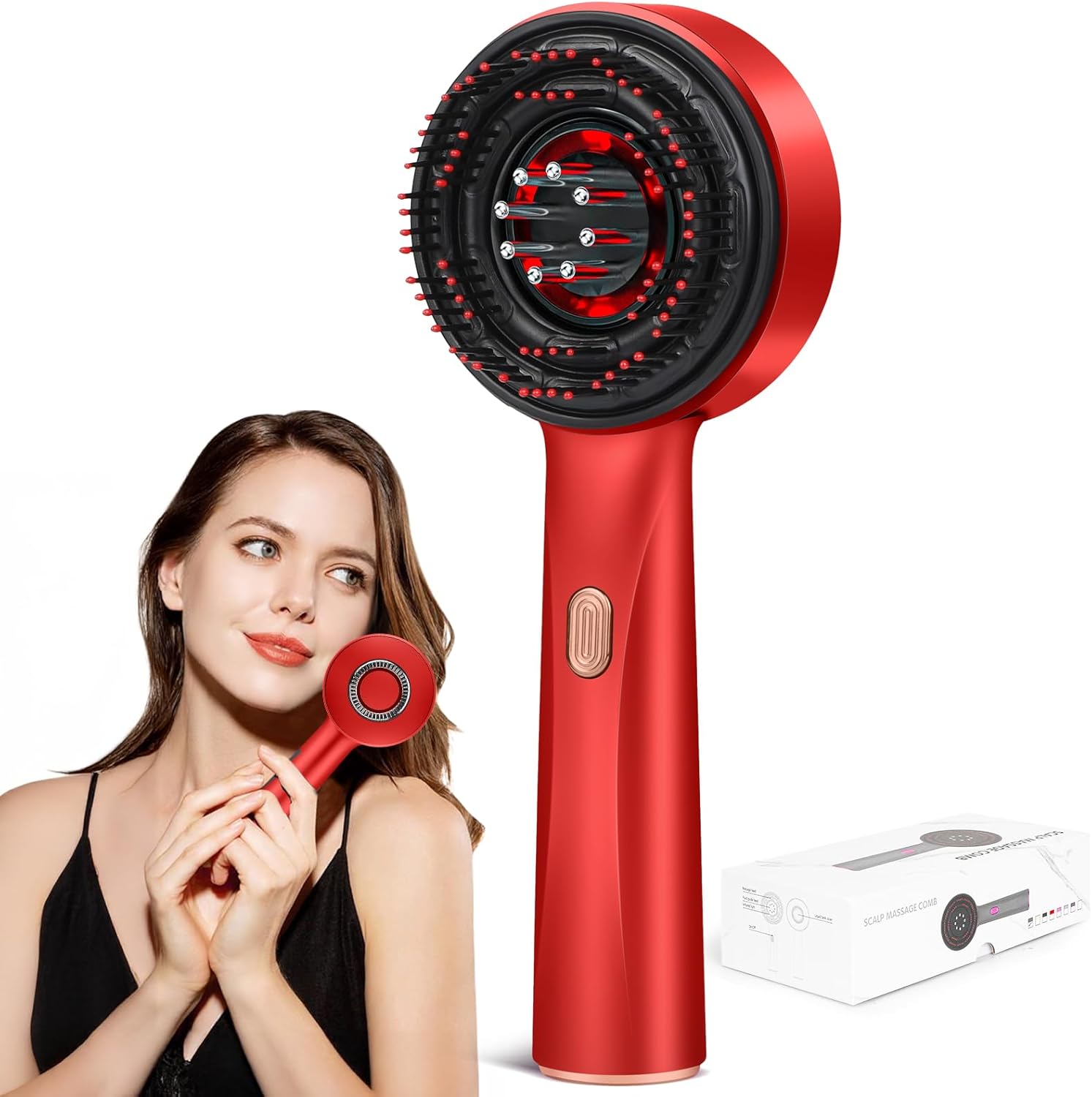 ScalpGlow™ | Rotlichttherapie für gesundes Haarwachstum und Kopfhautpflege