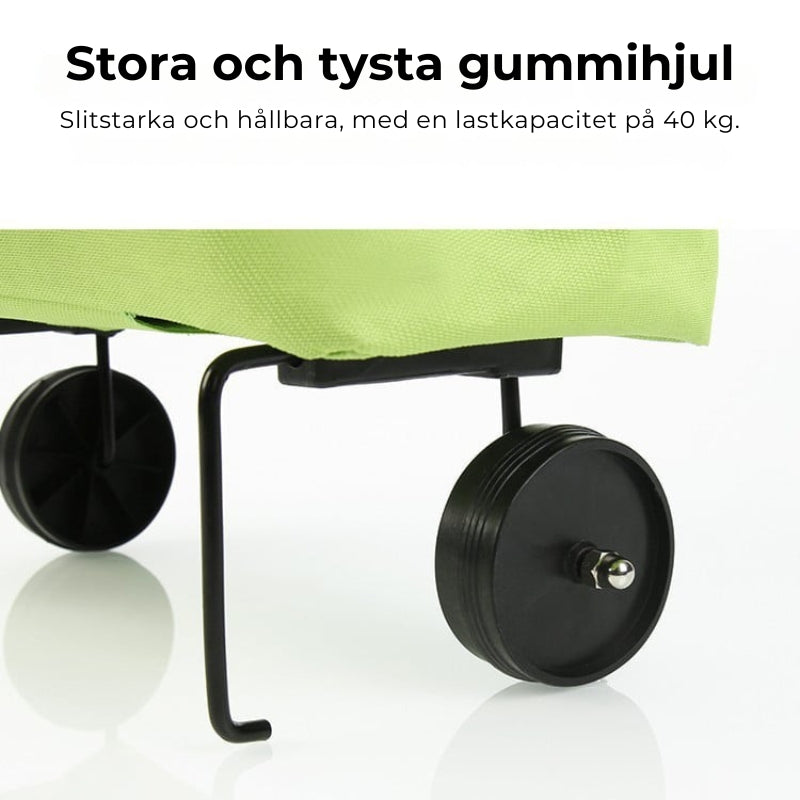 RollEase™ | Mühelose Verwandlung von der Handtasche zum Trolley