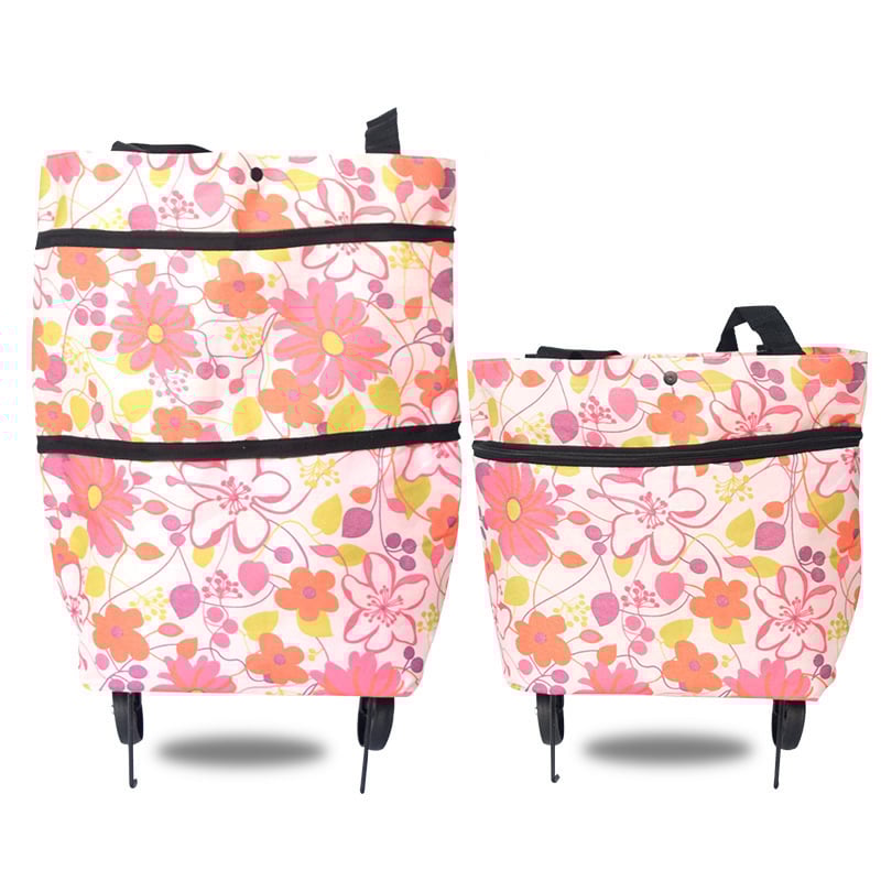 RollEase™ | Mühelose Verwandlung von der Handtasche zum Trolley