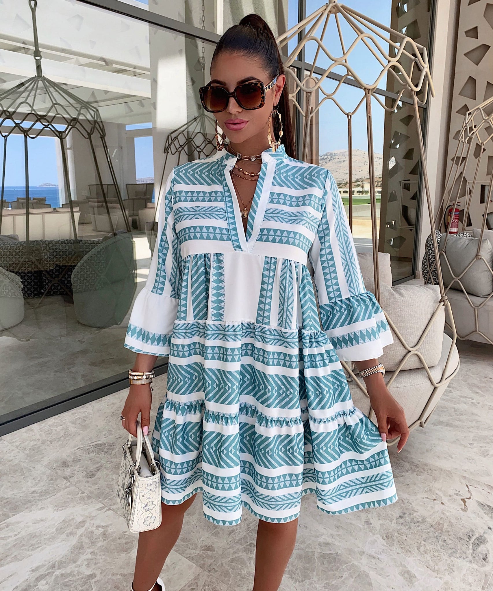 Kleid Santorini Mint