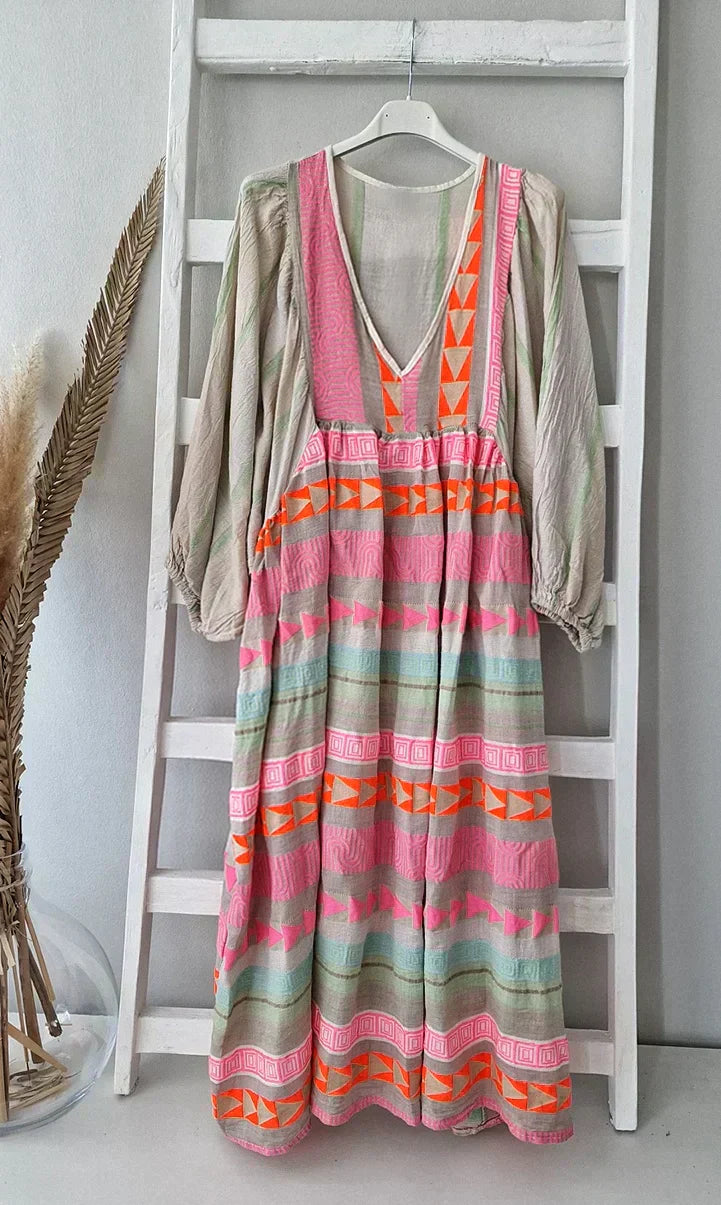 Olivia™ Buntes Sommerkleid (50% Rabatt)