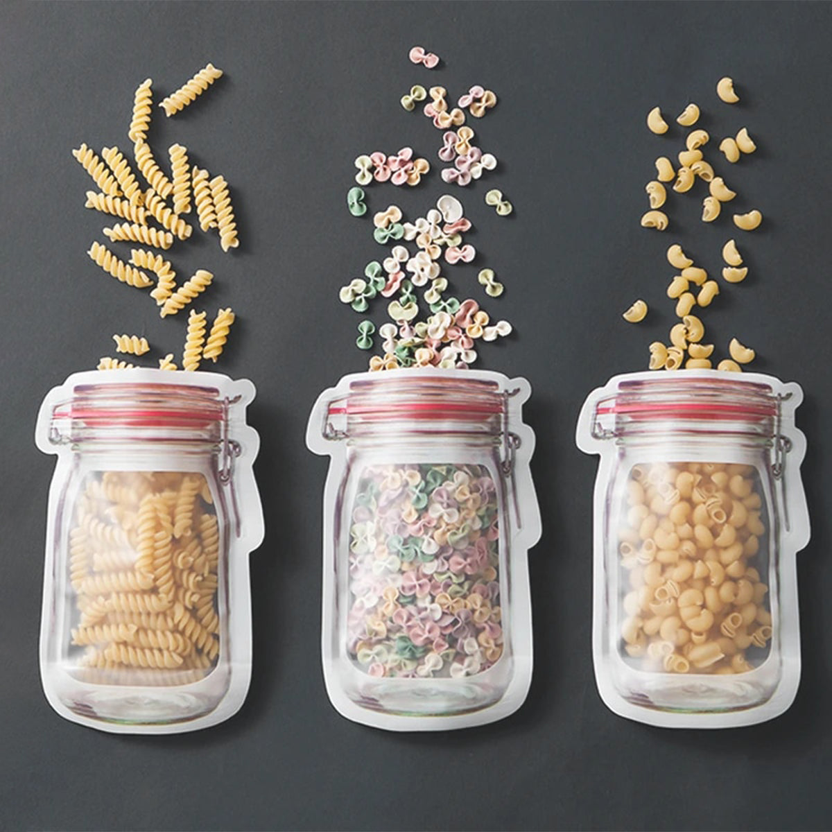 ZipBottle™ Pot-förmige Aufbewahrungsbeutel