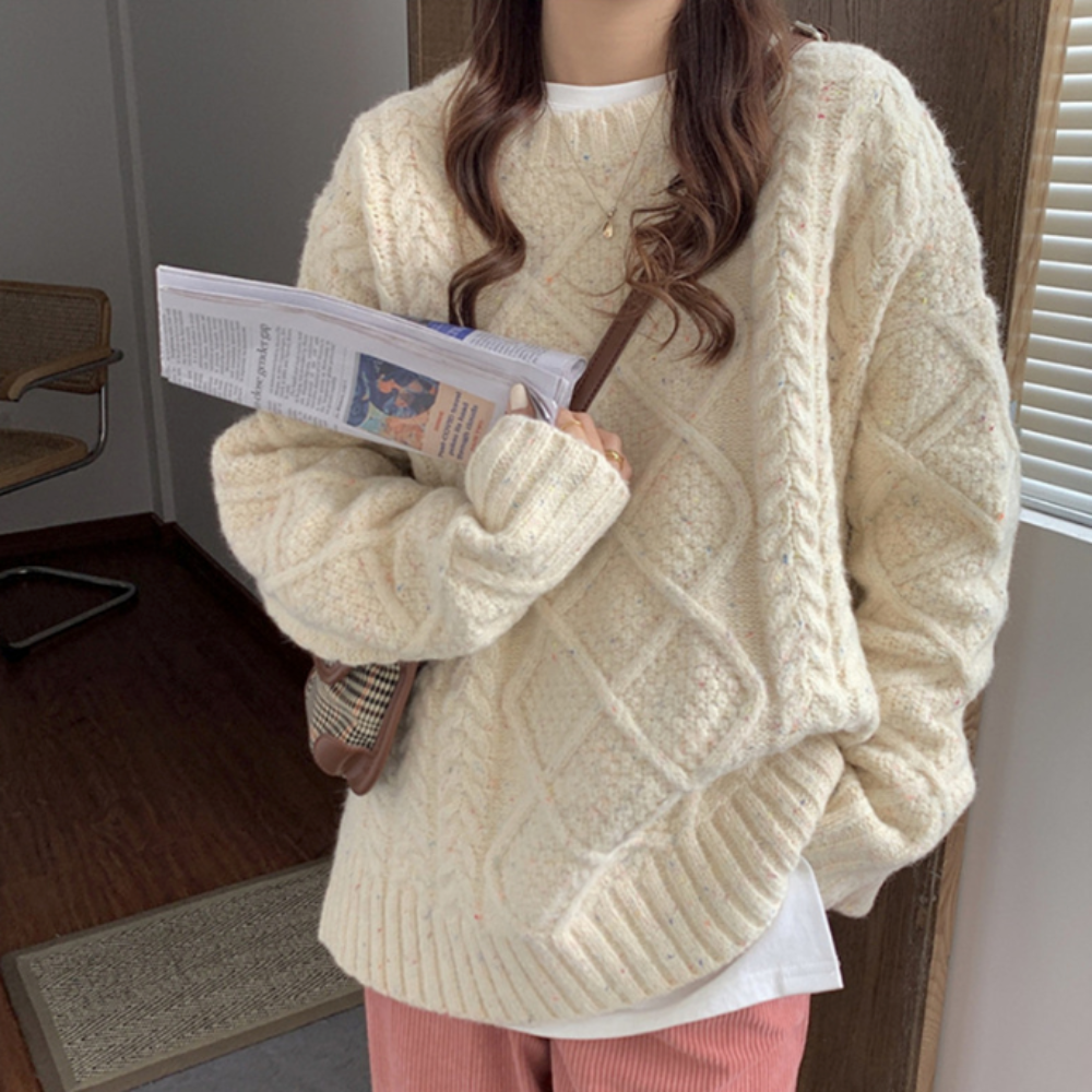 Myra™ - Damen Fledermausärmel Strickpullover (50% RABATT)
