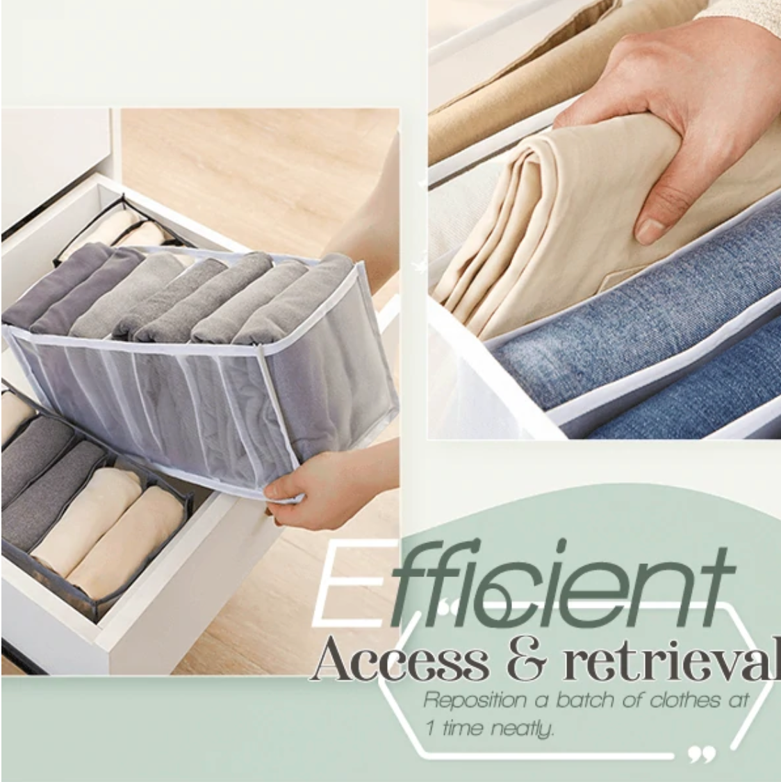 Kleiderschrank-Organizer (Nur heute 1+2 Gratis)