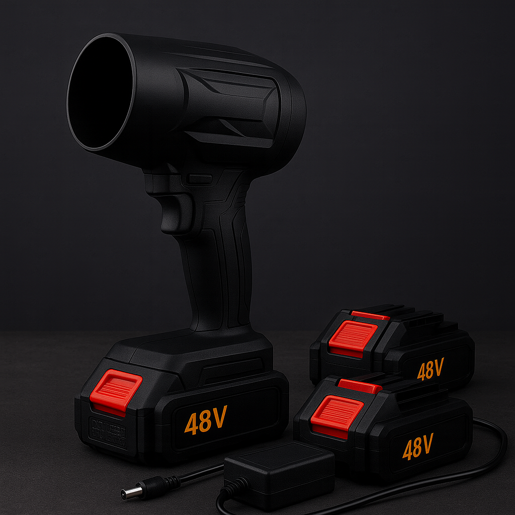 BladBreeze™ – Kabelloses Gebläse für das blitzschnelle Entfernen von Laub, Schmutz, Staub und Alltagsabfällen