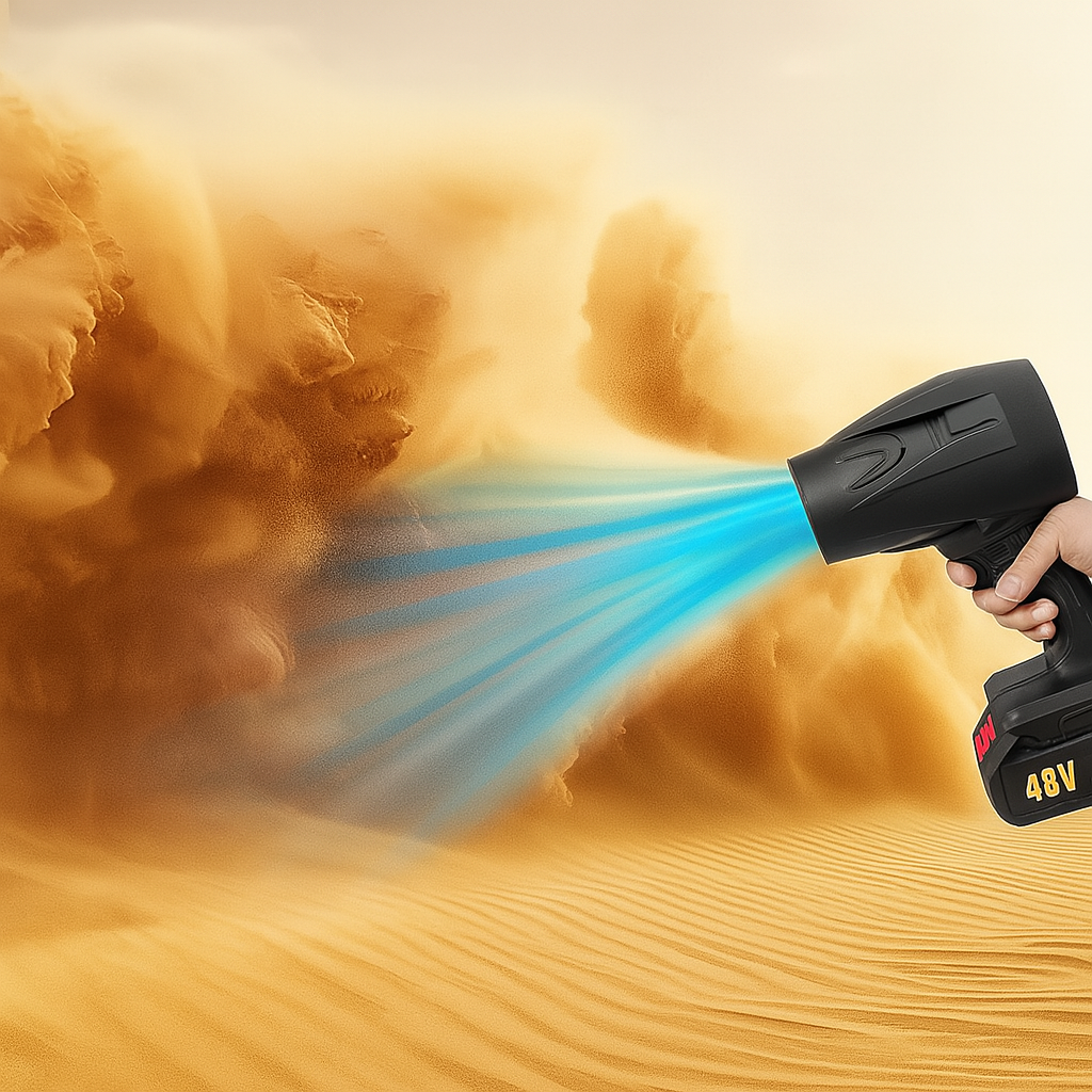 BladBreeze™ – Kabelloses Gebläse für das blitzschnelle Entfernen von Laub, Schmutz, Staub und Alltagsabfällen