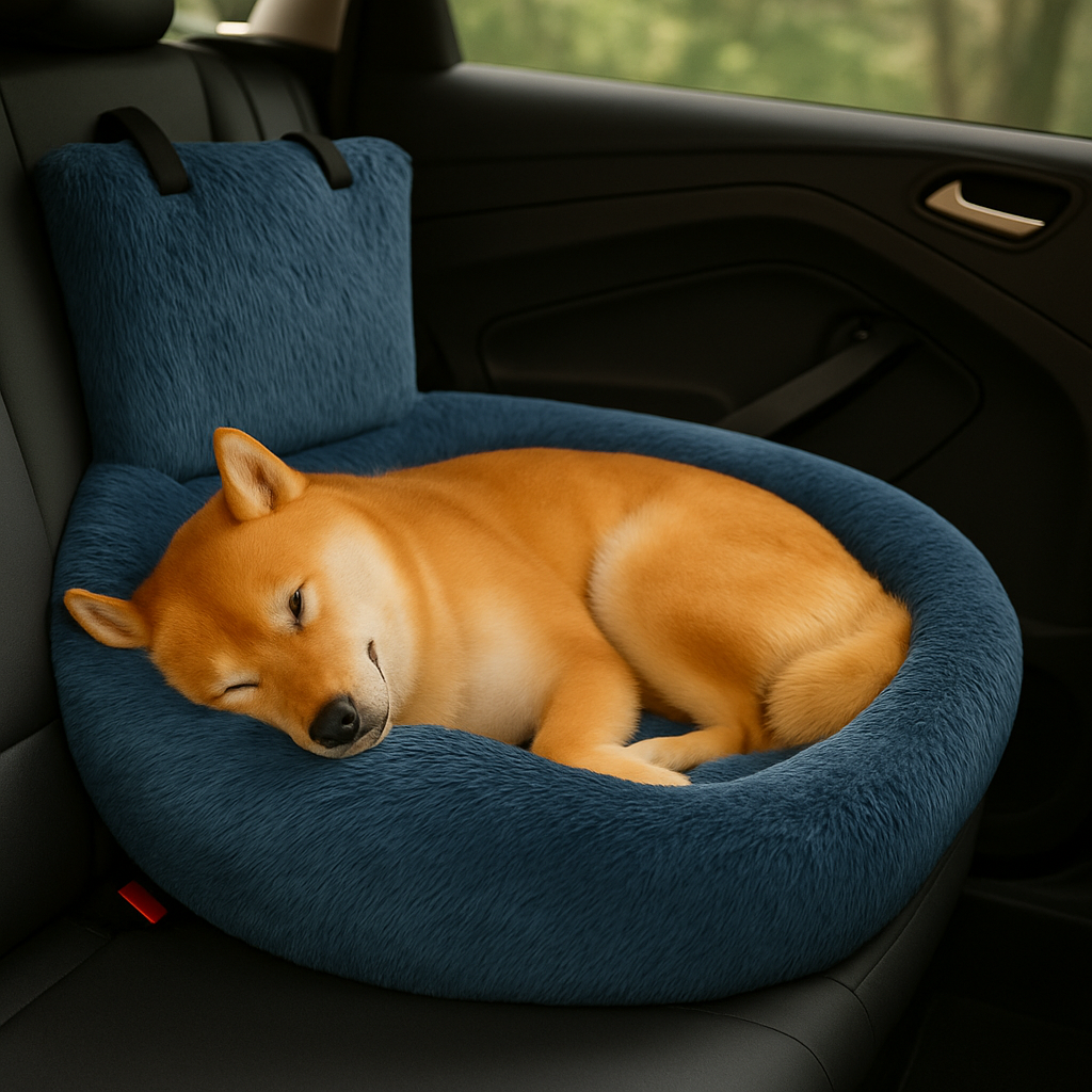 Pawvaro™ Autositzerhöhung für Hunde – Mehr Sicherheit und Sicht unterwegs