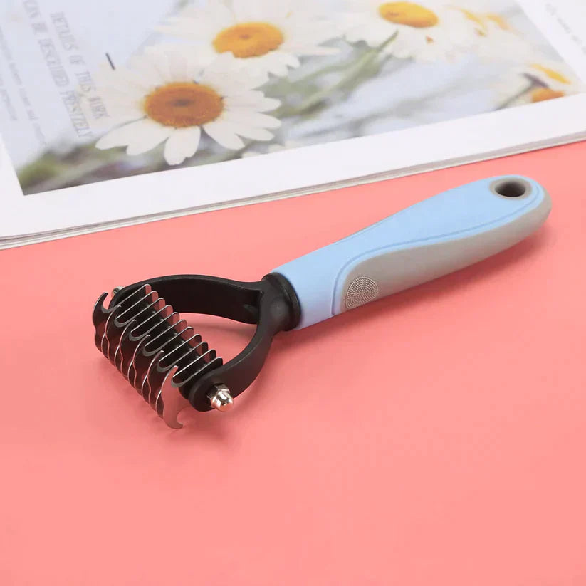 FurTidy™ | Professioneller Entfilzungskamm für Haustiere für Matten, Verfilzungen und loses Haar (1+1 GRATIS!)