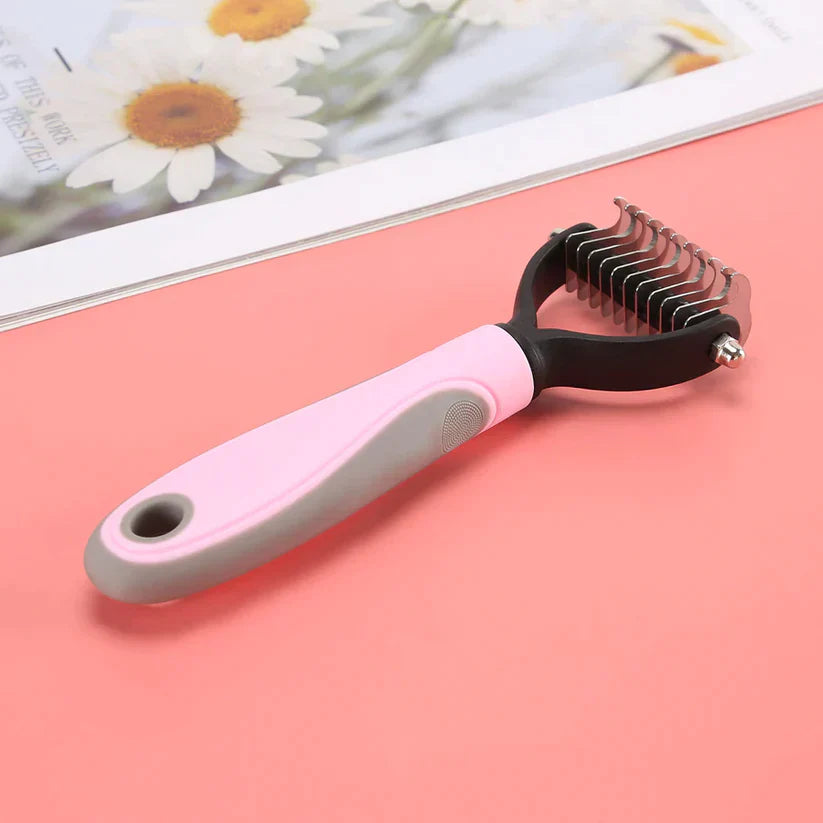 FurTidy™ | Professioneller Entfilzungskamm für Haustiere für Matten, Verfilzungen und loses Haar (1+1 GRATIS!)