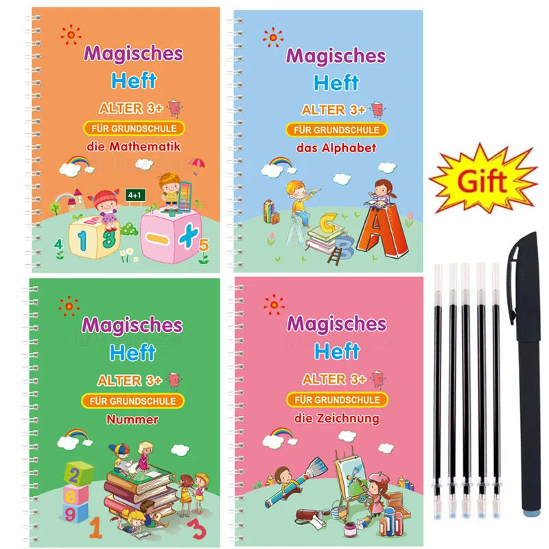 MagicBook™ - 3D Groove Magisches Notizbuch (50% RABATT)
