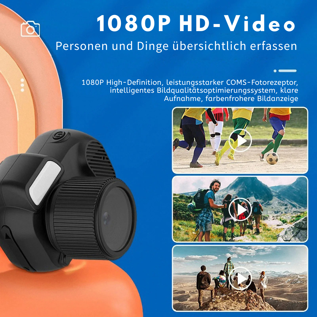 MiniExplorer™ Kinderkamera - Reiseerinnerungen mit benutzerfreundlichem HD-Video festhalten