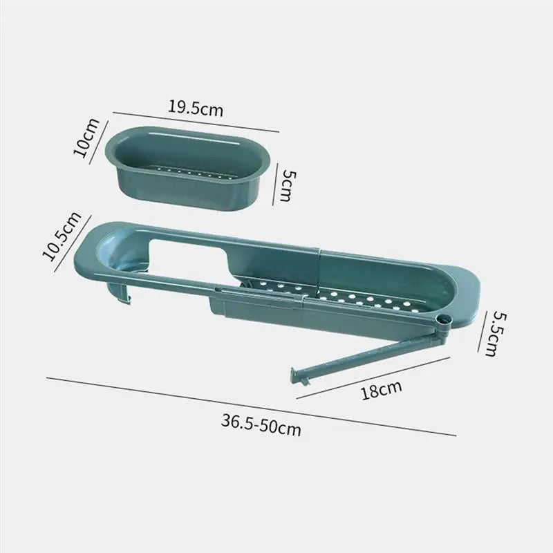 FlexiDrain™ | Versenkbarer Spülenständer zur einfachen Entwässerung und Aufbewahrung von Geschirrtüchern