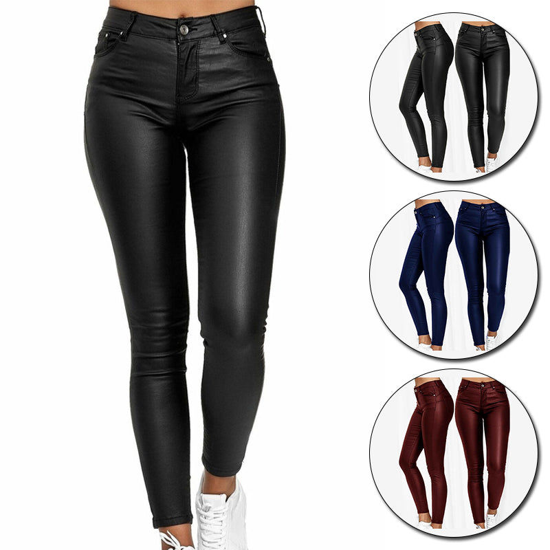 ChicFlex™ - Leder-Stretch-Hose (50% RABATT)