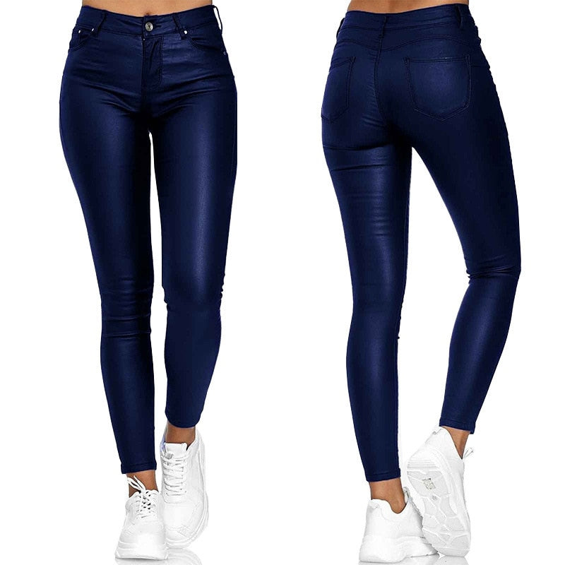 ChicFlex™ - Leder-Stretch-Hose (50% RABATT)