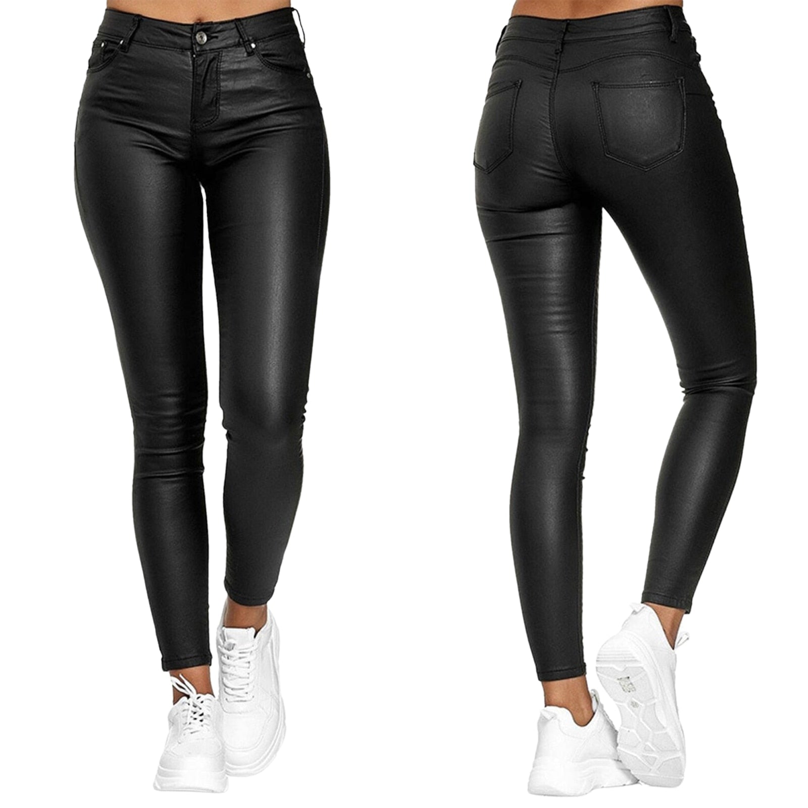 ChicFlex™ - Leder-Stretch-Hose (50% RABATT)