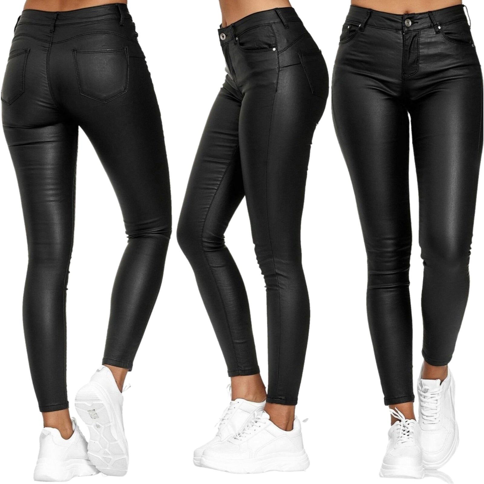 ChicFlex™ - Leder-Stretch-Hose (50% RABATT)