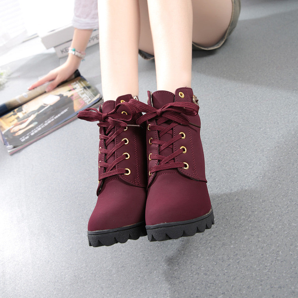 Maria™ – Winterstiefel für Damen mit dicken Absätzen (50% Rabatt)