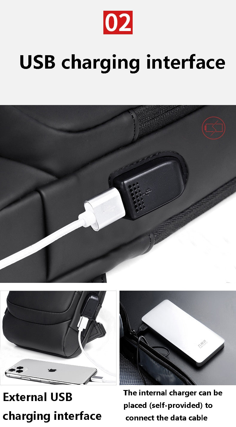 Daniel - USB Umhängetasche (50% RABATT)