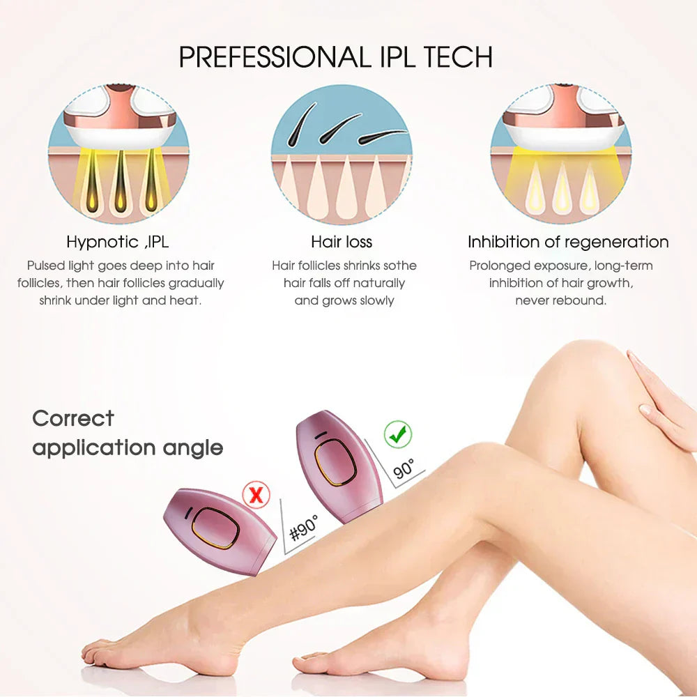 HairRemoval™ - Tragbares Haarentfernungsgerät (50% RABATT)
