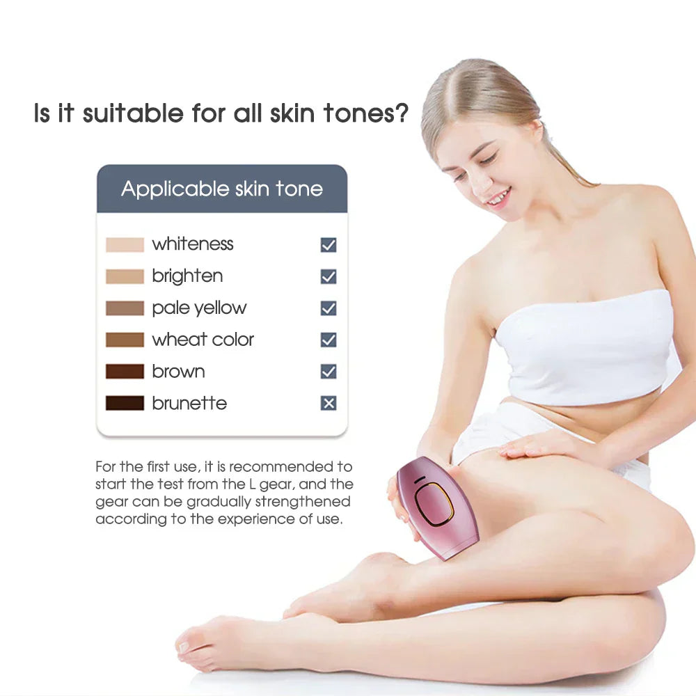 HairRemoval™ - Tragbares Haarentfernungsgerät (50% RABATT)