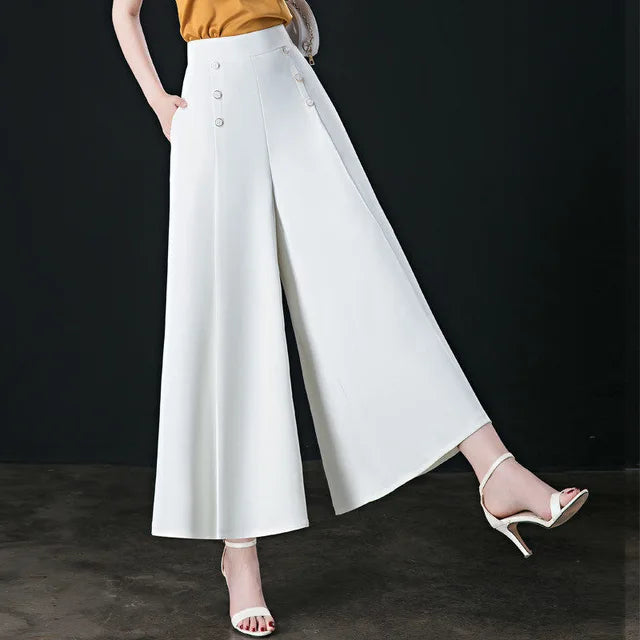 Hilary™ - Stilvolle Bundfaltenhose Mit Weitem Bein (50% RABATT)